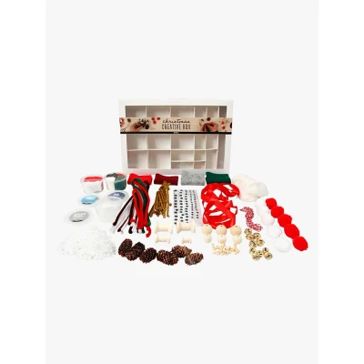 Abbildung von Creativ Company Kreativbox Bastelset Traditionelle Weihnachten