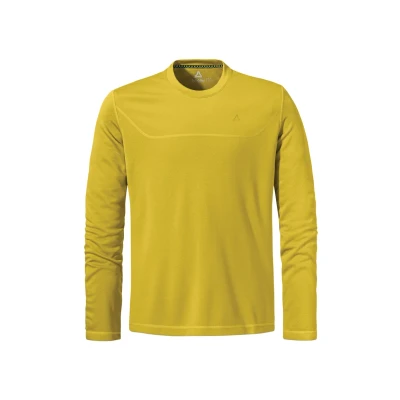 Abbildung von Schöffel CIRC Style SMUE Langarmshirt, Herren, Größe: 50, Gelb