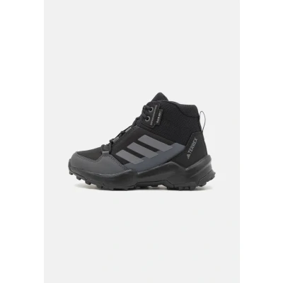 Abbildung von Adidas Terrex AX4R MID RAIN.RDY Unisex Hikingschuh für Kinder, Größe: 39 1/3, Core black/grey four/grey six Textil/synthetik