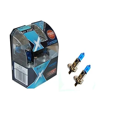 Abbildung von BLUETECH H1 55W 9500K Xenon Effekt 2er Set mit StVZO Zulassung