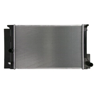 Abbildung von NRF 53763 Kühler, Motorkühlung Aluminium 600 370 16 Kühlrippen gelötet TOYOTA: Avensis III Estate, Auris Hatchback