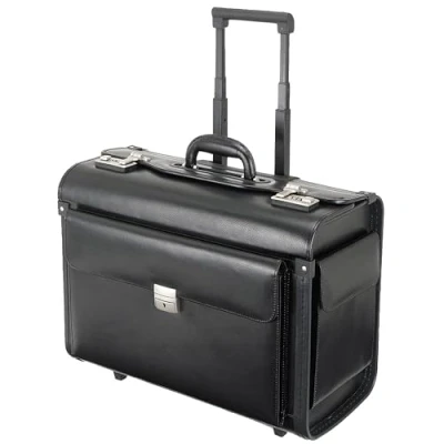 Abbildung von Alassio Pilotenkoffer Silvana, 32 Liter, Schwarz