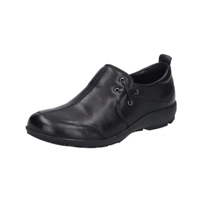 Abbildung von Josef Seibel Damen Slipper Charlotte 17, Frauen Slip On,Weite G (Normal),Schlupfschuhe,schluepfschuhe,Loafer,Slip ons,schwarz,40 EU