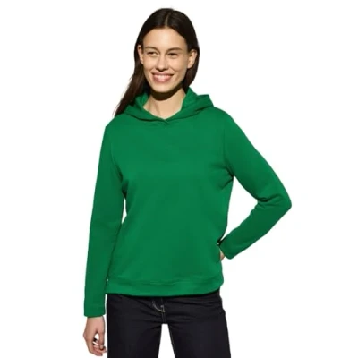 Abbildung von Cecil Kapuzenpullover, Damen, Größe: Medium, Grün