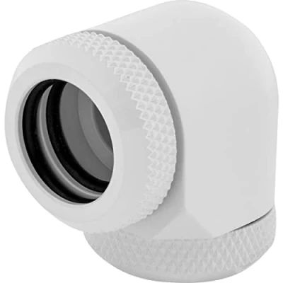 Abbildung von Corsair Hydro X Series, XF Hardline, 90 Degree Anschluss mit AD 14 mm, Doppelpack, Weiß, One Size