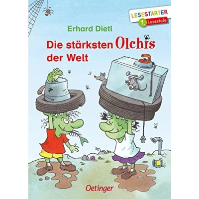 Abbildung von Die stärksten Olchis der Welt: Lesestarter. 1. Lesestufe. Lustiges Kinderbuch zum Einstieg ins Lesen lernen mit beliebten Reihe für Erstleser ab 6 Jahren