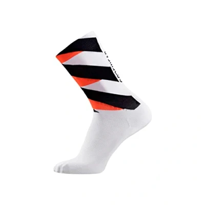 Abbildung von GORE WEAR Unisex Essential Signal Socken, White/Fireball, 38 40 EU