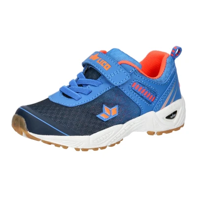 Abbildung von Lico Unisex Kinder Barney Vs Sneaker, Marine Blau Orange, 34 EU