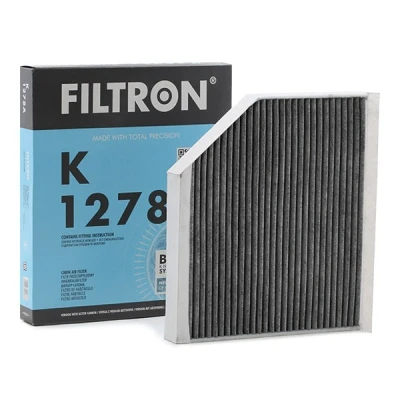 Abbildung von FILTRON K 1278A Innenraumfilter Aktivkohlefilter 241, 145 279 35 AUDI: A4 B8 Saloon, Q5, Avant, PORSCHE: Macan