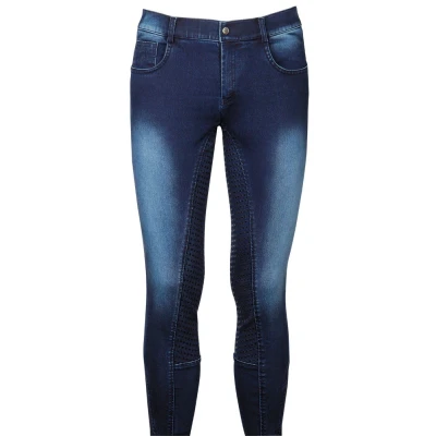 Abbildung von Harry&#039;s Horse Reithose Herren Liciano Denim Full Grip H46 Marine