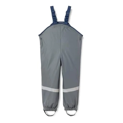 Abbildung von Playshoes Trousers Unisex Latzhose für Kinder, Größe: 80, Dunkelgrau