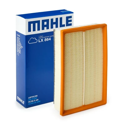 Abbildung von MAHLE ORIGINAL LX 864 Luftfilter 66,9 188 311,6 Filtereinsatz VOLKSWAGEN: Transporter 5, Multivan 5 (7HM, Bus