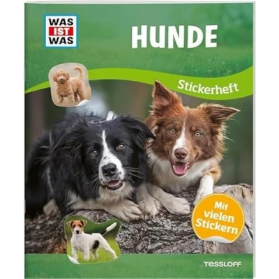 Abbildung von WAS IST Stickerheft Hunde Stickerspaß trifft Sachwissen Über 100 wiederablösbare Sticker Geschenk oder Mitbringsel für Kinder ab 8 Jahren