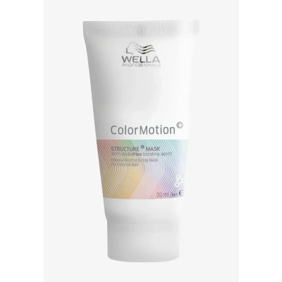 Abbildung von Wella Professionals ColorMotion+ Haarkur professionelle Haarmaske für gefärbtes Haar intensive Reparatur und Pflege mit WellaPlex Strukturfestiger mehr Glanz Widerstandskraft 150 ml