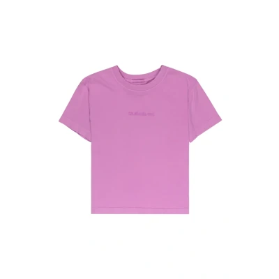 Abbildung von Quiksilver Essential Tshirt basic, Damen, Größe: XL, Violet