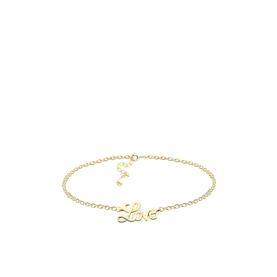 Abbildung von Sofia Milani LOVE Armband, Damen, Größe: One Size, Gold coloured