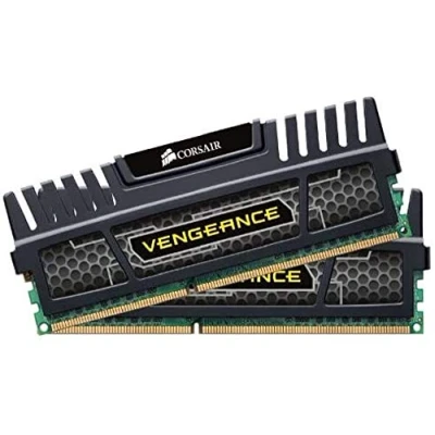 Abbildung von Corsair CMZ16GX3M2A1600C9 Vengeance 16GB Arbeitsspeicher ((2x8GB) DDR3 1600 Mhz CL9 XMP) schwarz