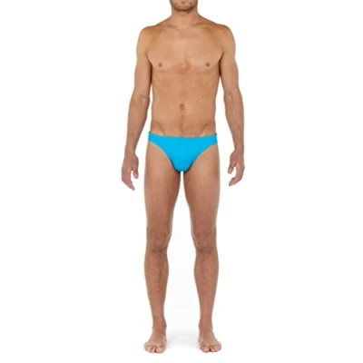 Abbildung von HOM SEA LIFE Badehose Slip, Herren, Größe: Small, Turquoise