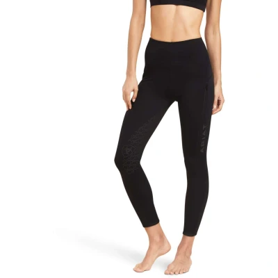 Abbildung von Ariat Reitleggings Venture Thermal Half Grip Schwarz M