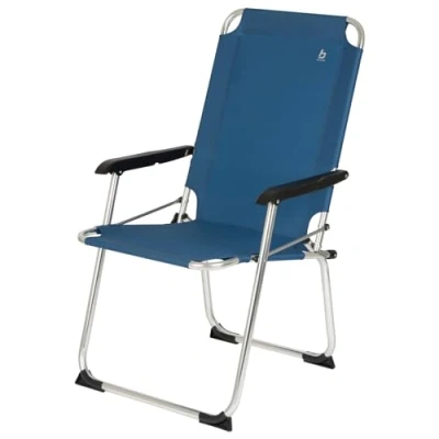 Abbildung von Bo Camp Alu Campingstuhl Copa Rio Comfort Klapp Stuhl Sessel Garten Angel blau