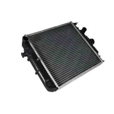 Abbildung von THERMOTEC D78002TT Kühler, Motorkühlung Aluminium, Kunststoff für Fahrzeuge mit/ohne Klimaanlage 328 327 26 Schaltgetriebe Kühlrippen gelötet