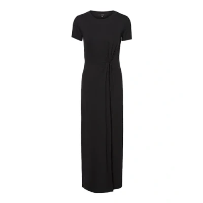 Abbildung von Vero Moda Petite Vmava LULU Ancle Dress Maxikleid, Damen, Größe: Large, Black