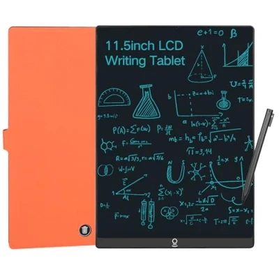 Abbildung von Czemo LCD schreibtafel 11.5 Zoll mit Schutzhülle, Wiederverwendbar schreibtafeln Erwachsene, Digitales Schreibtablett Zaubertafel für Büro, Klassenzimmer, Memo, Notizen, Skizzen,Einfarbig
