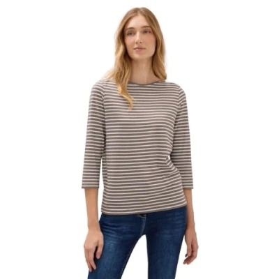 Abbildung von Cecil 3/4 Arm Shirt, mit Streifen Muster