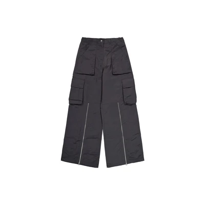 Abbildung von Alpha Industries Zipped LEG Pants Cargohose, Damen, Größe: Small, Vintage grey