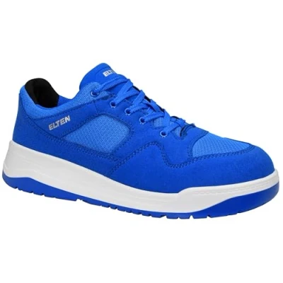 Abbildung von ELTEN Sicherheitsschuhe MAVERICK blue Low ESD S1P, Herren, Textil, Stahlkappe, leicht, sportlich, Blau, Größe: 44