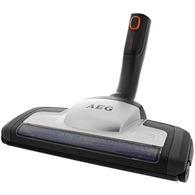 Abbildung von AEG AZE119 Power Turbodüse für Teppiche (Teppichdüse, optimale Saugleistung, Tiefenreinigung, Aufnahme von Tierhaaren, ideal Haustierbesitzer, passend Sauger mit 36 mm Ovalrohr, grau)