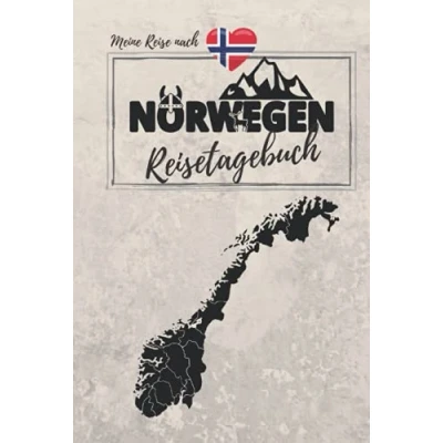 Abbildung von Meine Reise nach NORWEGEN REISETAGEBUCH: Tagebuch zum Ausfüllen, Eintragen &amp; Selberschreiben ca. A5 (15,24 x 22,86 cm) Hardcover Variante