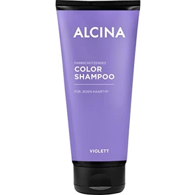 Abbildung von ALCINA Color Shampoo Violett 1 x 200 ml Für die Auffrischung violetter Haarfarben und kühler Braun Rot Nuancen