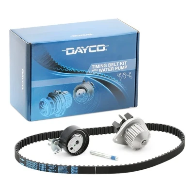 Abbildung von DAYCO KTBWP3370 Wasserpumpe + Zahnriemensatz PEUGEOT: 206 Hatchback, 206+ Partner I Van, CITROËN: C3 C2 II