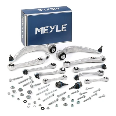 Abbildung von MEYLE 116 050 0223/HD Lenkersatz, Radaufhängung Vorderachse links, rechts mit Anbaumaterial Quality AUDI: A5 B8 Coupe, Q5, A4 Avant