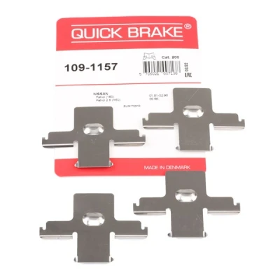 Abbildung von QUICK BRAKE 109 1157 Zubehörsatz, Scheibenbremsbelag