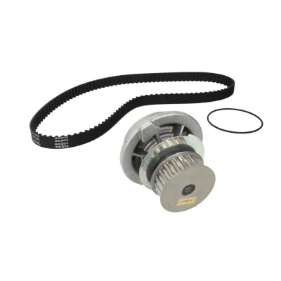 Abbildung von HEPU PK03980 Wasserpumpe + Zahnriemensatz 111 OPEL: Vectra A Saloon, Calibra A, Ascona C Saloon