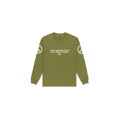 Abbildung von Quiksilver EV COLD WAYS Langarmshirt, Größe: XL, Green