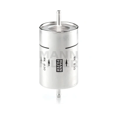Abbildung von MANN FILTER WK 830 Kraftstofffilter Leitungsfilter 8 BMW: 5 Saloon, 3 Coupe, PEUGEOT: 205 Convertible, II Hatchback, Expert I Van