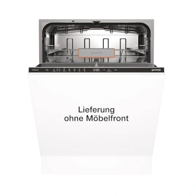 Abbildung von Gorenje GV642C65 Geschirrspüler/Einbaugerät FRONT NICHT ENTHALTEN/Made in EU/60 breite/14 Maßgedecke/6 Programme/TotalDry/Total AquaStop/SpeedWash/XXL inox/EEK: C/Einbaumaße (HxBxT):82 x 60 55,5cm