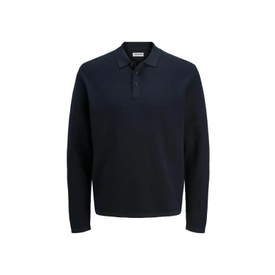 Abbildung von Jack &amp; Jones Strickpullover »JJEGEORGE KNIT POLO LS SN«