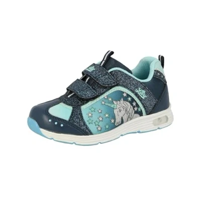 Abbildung von Lico Mädchen Unicorn V Blinky Sneaker, Marine Türkis, 30 EU