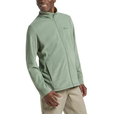 Abbildung von Jack Wolfskin Taunus FZ Fleecejacke, Herren, Größe: Small, Firefly
