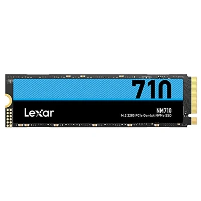 Abbildung von Lexar NM710 1TB SSD, M.2 2280 PCIe Gen4x4 NVMe Interne Bis zu 5000 MB/s Lesen, 4500 Schreiben, Internes Solid State Laufwerk für PC, Laptop und Gamer (LNM710X001T RNNNG)