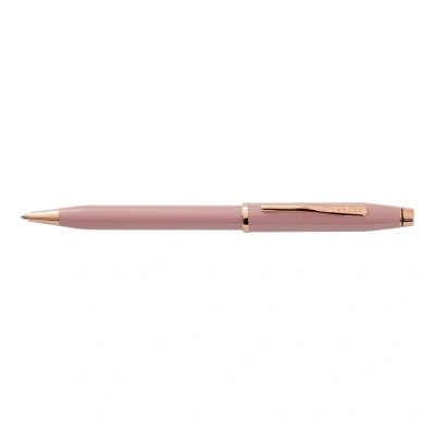 Abbildung von Cross Century II Kugelschreiber (Strichstäke M, Schreibfarbe: schwarz, inkl. Premium Geschenkbox), Smoky Pink/Roségold