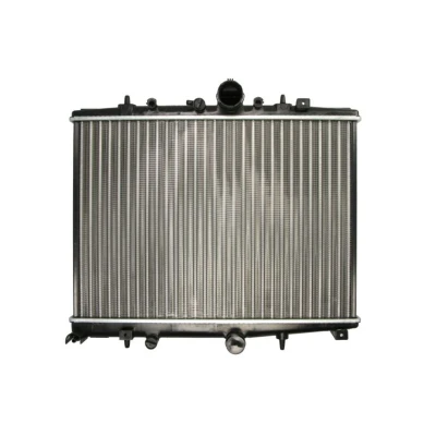 Abbildung von NRF 58352A Kühler, Motorkühlung Aluminium 544 380 24 Kühlrippen mechanisch gefügt