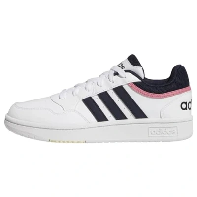 Abbildung von adidas Damen Hoops 3.0 Mid Lifestyle Basketball Low Shoes, Cloud White/Legend Ink/Wonder White, 36 2/3