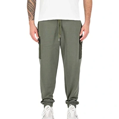 Abbildung von Alpha Industries Jogger Jogginghose, Herren, Größe: XL, Dark olive