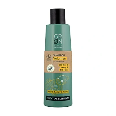 Abbildung von GRN shades of Nature, Shampoo Volumen BioHanf BioBier, Grün, Honig