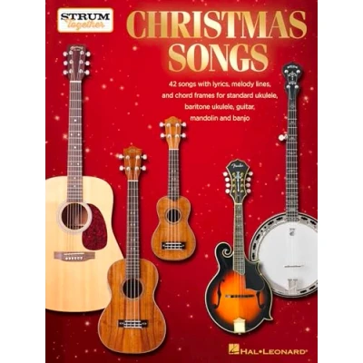 Abbildung von Christmas Songs: For Ukulele, Baritone Guitar, Banjo &amp; Mandolin (Strum Together)